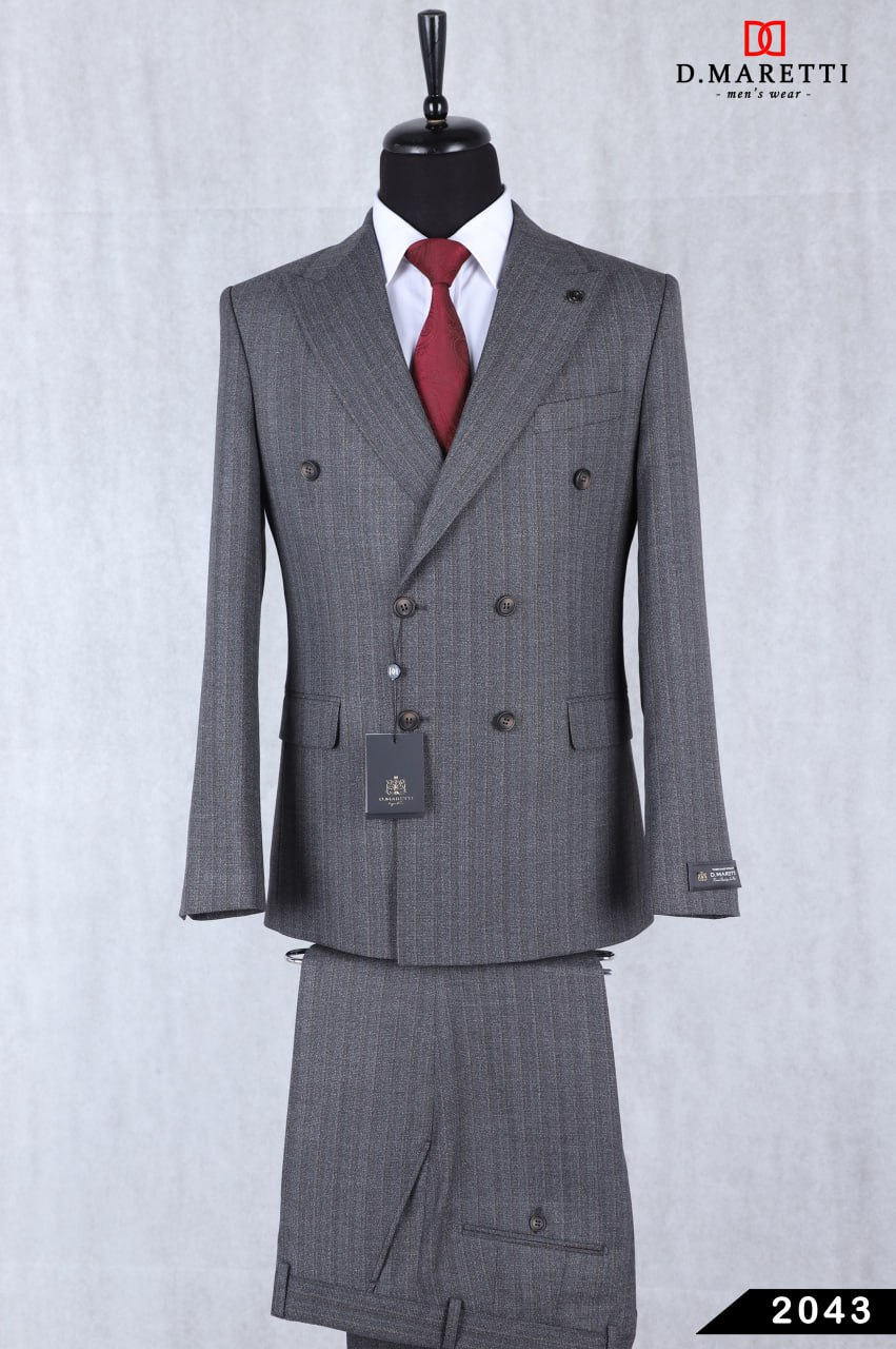 Костюм двубортный C50KVZ01-2043 C50KVZ01-2043