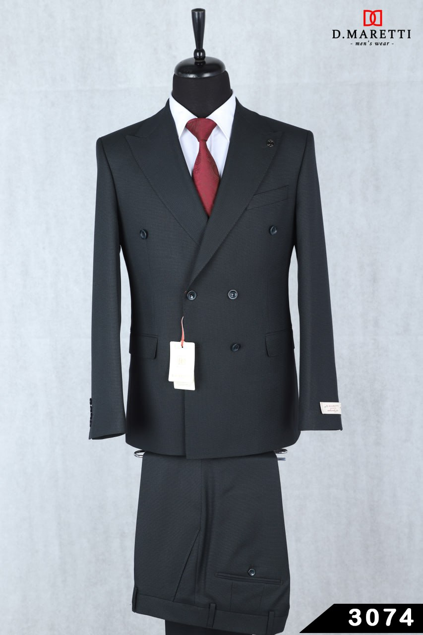 Костюм двубортный C50KVZ01-3074 C50KVZ01-3074