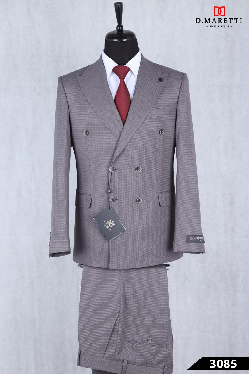 Костюм двубортный C50KVZ01-3085 C50KVZ01-3085