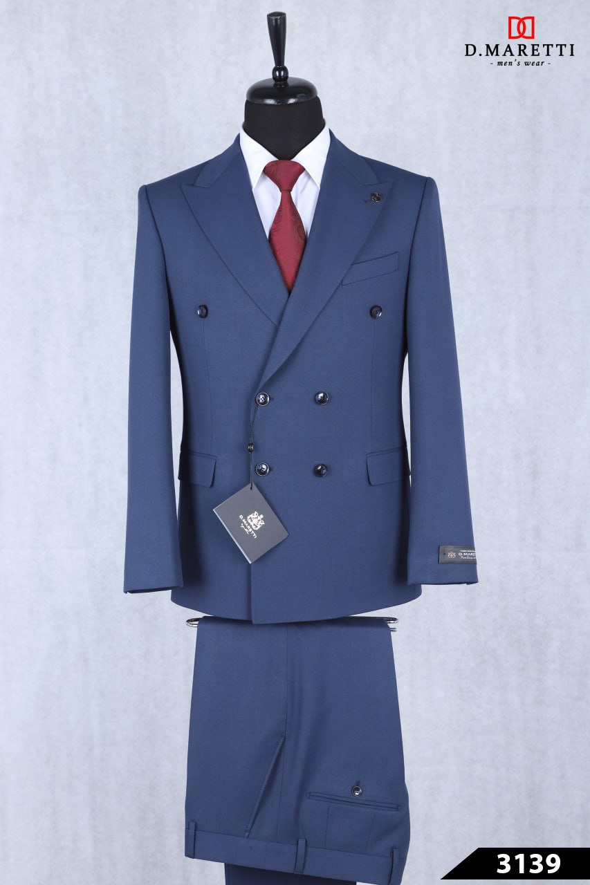 Костюм двубортный C50KVZ01-3139 C50KVZ01-3139