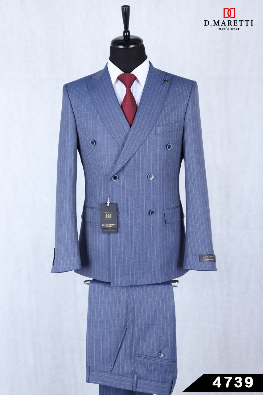 Костюм двубортный C60KVZ01-4739 C60KVZ01-4739