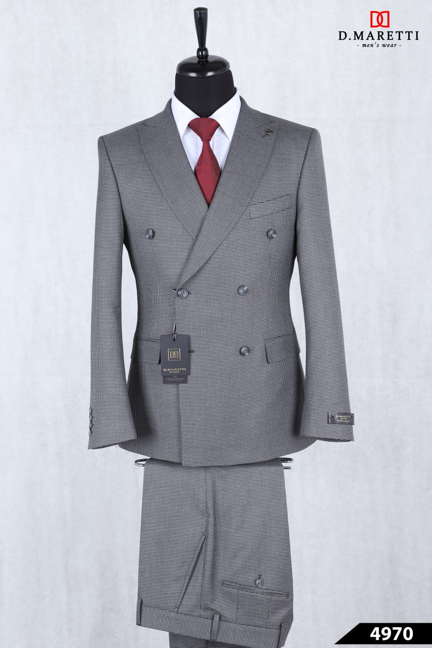 Костюм двубортный C60KVZ01-4970 C60KVZ01-4970
