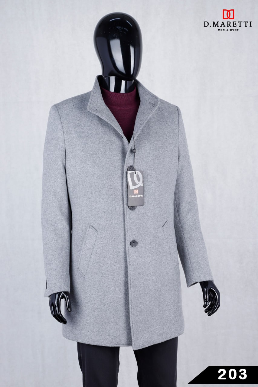 Пальто стойка воротник PLT-203 PLT-203