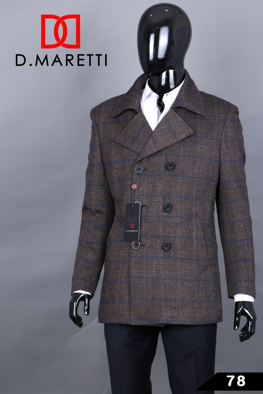Пол/Пальто двубортное PLT-78 PLT-78