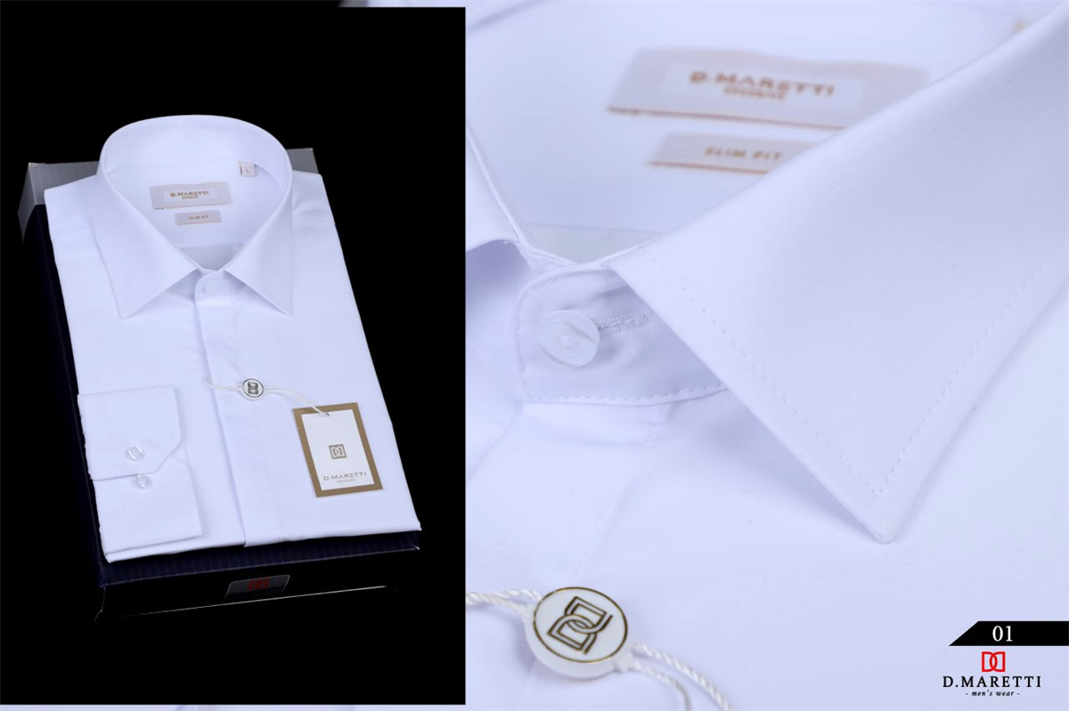 Рубашка Слимфит SM-01 SM-01