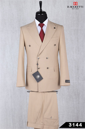 Костюм двубортный C50KVZ01-3144 C50KVZ01-3144