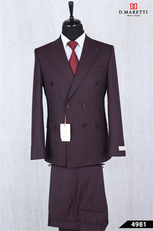 Костюм двубортный C50KVZ01-4981 C50KVZ01-4981