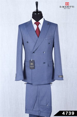 Костюм двубортный C60KVZ01-4739 C60KVZ01-4739