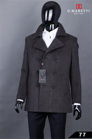 Пол/Пальто двубортное PLT-77 PLT-77